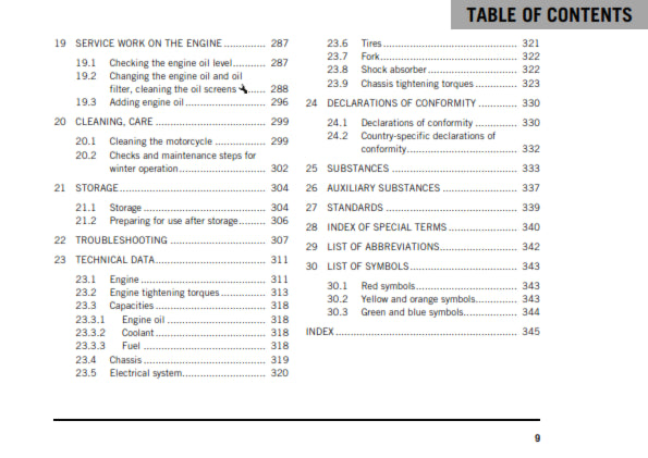 Official KTM 2020 1290 Super Duke GT Owners Manual (Digital & Physical Copy)