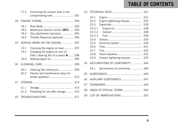 Official KTM 2020 1290 Super Duke GT US Owners Manual (Digital & Physical Copy)