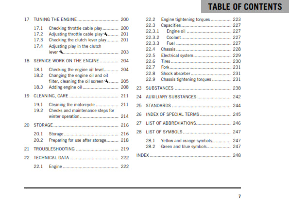 Official KTM 2020 RC 125 Owners Manual (Digital & Physical Copy)