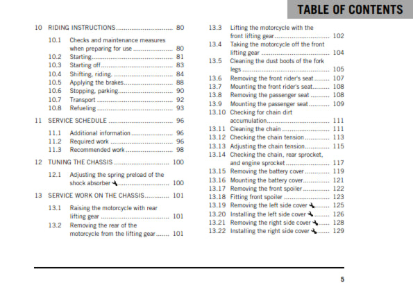 Official KTM 2020 RC 390 Owners Manual (Digital & Physical Copy)