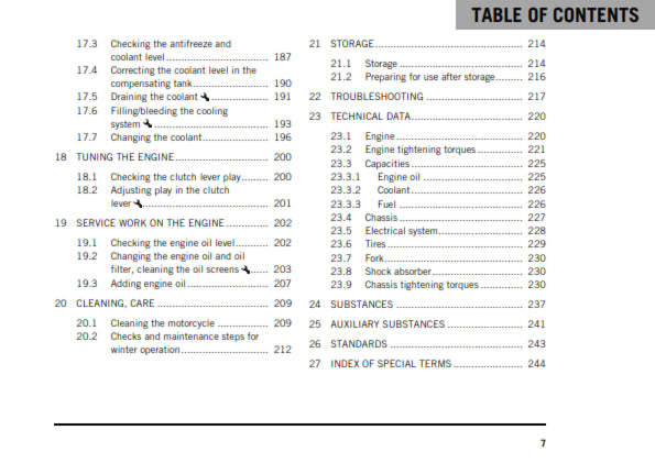 Official KTM 2020 RC 390 Owners Manual (Digital & Physical Copy)