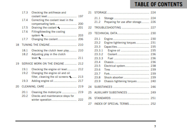 Official KTM 2020 RC 390 US Owners Manual (Digital & Physical Copy)