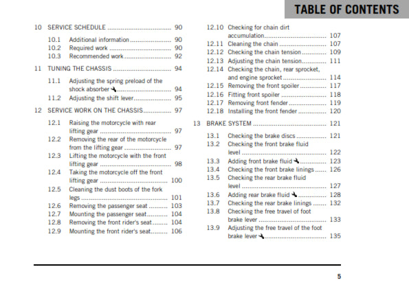 Official KTM 2020 200 Duke Owners Manual (Digital & Physical Copy)