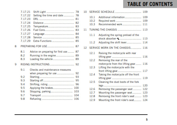 Official KTM 2020 390 Duke Owners Manual (Digital & Physical Copy)