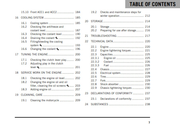 Official KTM 2020 390 Duke Owners Manual (Digital & Physical Copy)