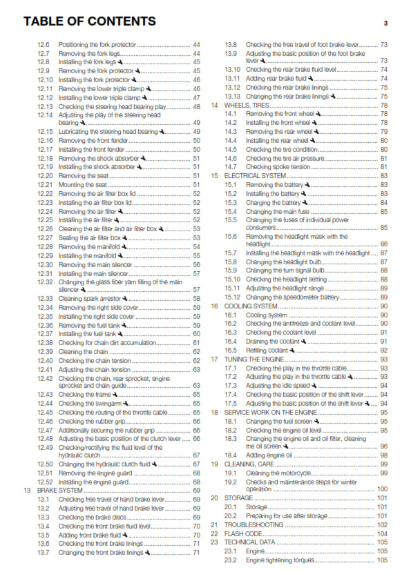 Official Husqvarna 2015 FE 350S US Owners Manual (Digital & Physical Copy)