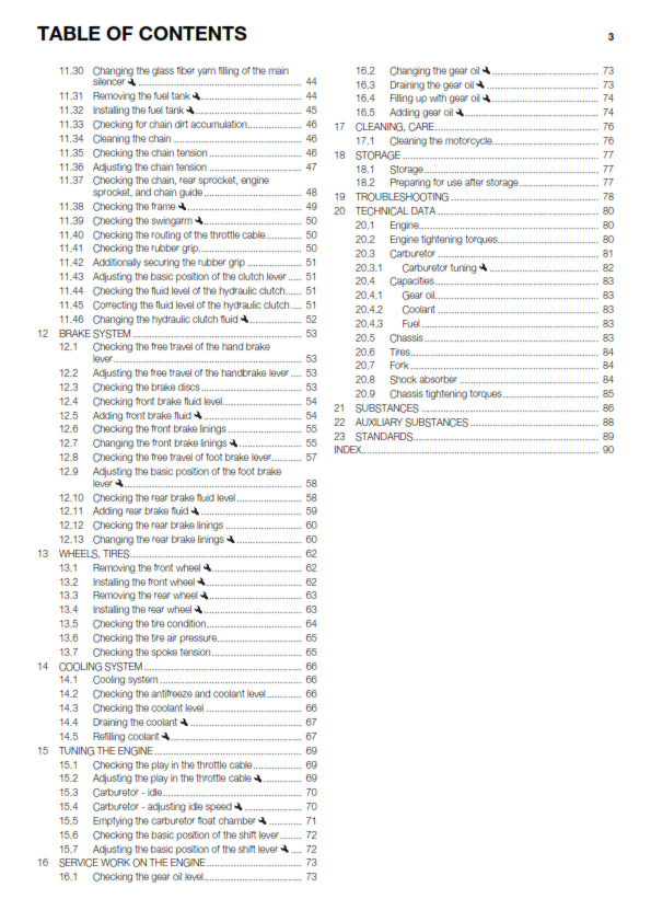 Official Husqvarna 2015 TC 85 19/16 & 17/14 Owners Manual (Digital & Physical Copy)