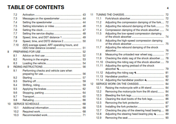 Official Husqvarna 2016 701 Enduro US Owners Manual (Digital & Physical Copy)
