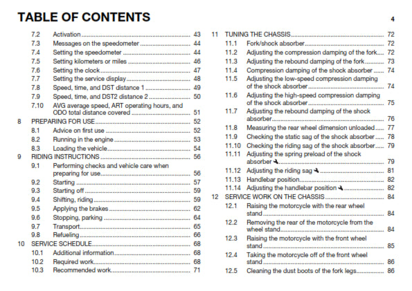 Official Husqvarna 2016 701 Supermoto US Owners Manual (Digital & Physical Copy)