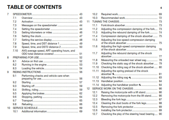 Official Husqvarna 2017 701 Enduro US Owners Manual (Digital & Physical Copy)
