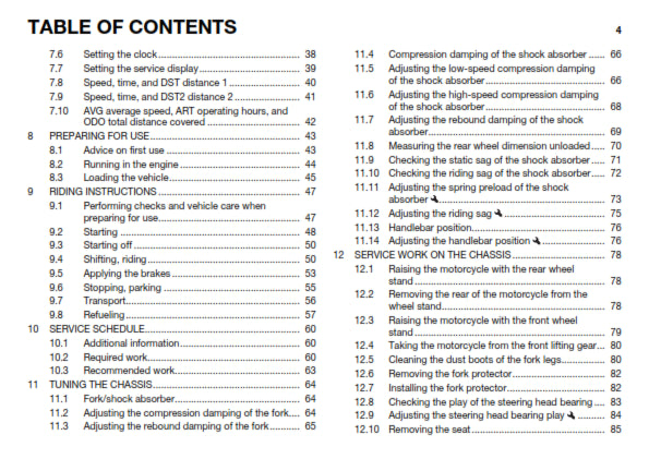 Official Husqvarna 2017 701 Supermooto Owners Manual (Digital & Physical Copy)