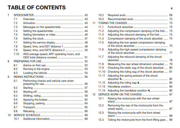 Official Husqvarna 2017 701 Supermoto US Owners Manual (Digital & Physical Copy)