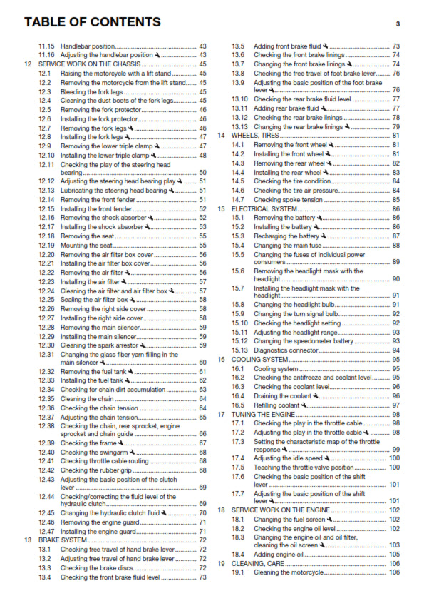 Official Husqvarna 2017 FE 250 US Owners Manual (Digital & Physical Copy)