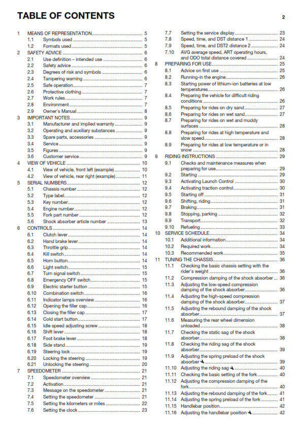 Official Husqvarna 2017 FE 350 Owners Manual (Digital & Physical Copy)