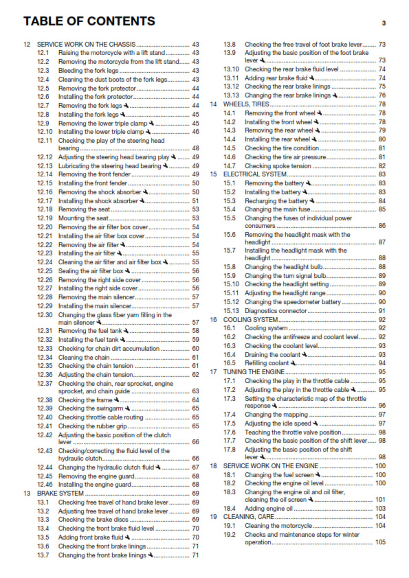 Official Husqvarna 2017 FE 350 Owners Manual (Digital & Physical Copy)