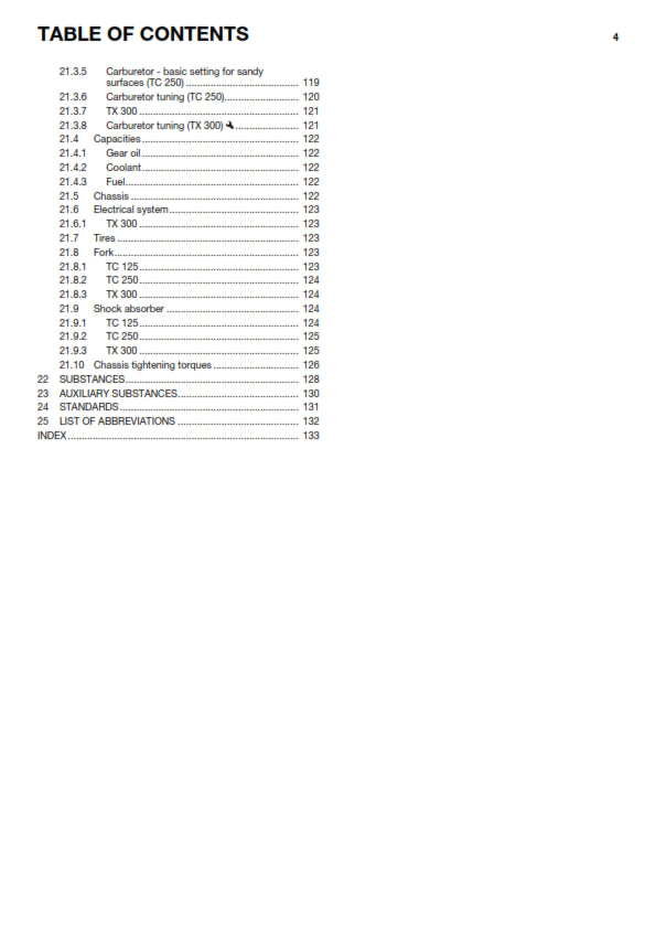 Official Husqvarna 2017 TC 125, TC 250 & TX 300 Owners Manual (Digital & Physical Copy)