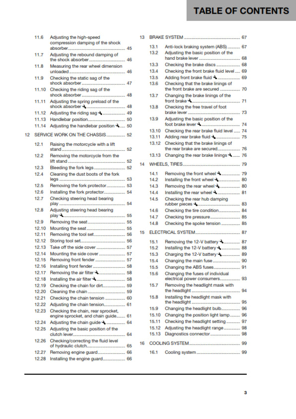Official Husqvarna 2018 701 Enduro Owners Manual (Digital & Physical Copy)