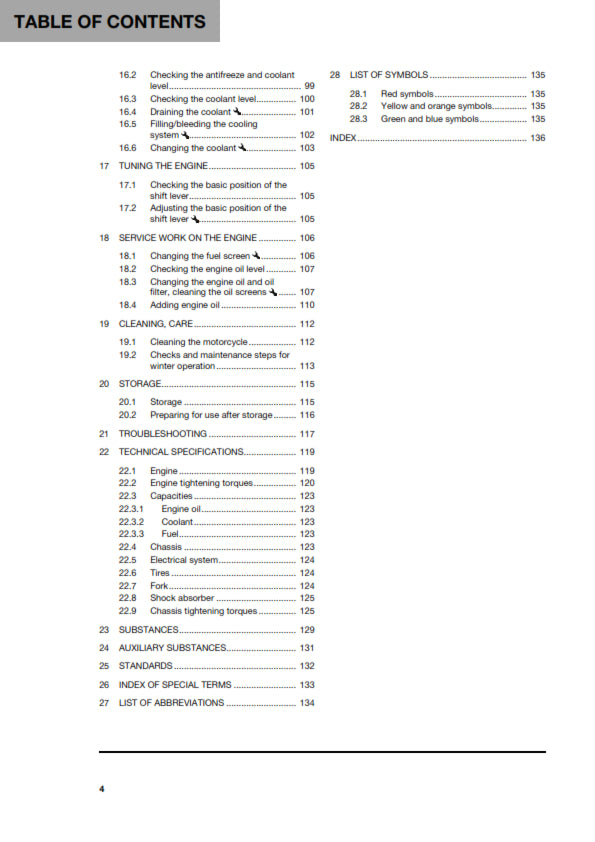 Official Husqvarna 2018 701 Enduro Owners Manual (Digital & Physical Copy)