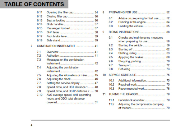 Official Husqvarna 2018 701 Supermoto Owners Manual (Digital & Physical Copy)
