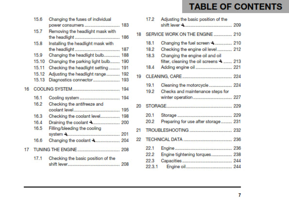 Official Husqvarna 2018 701 Supermoto Owners Manual (Digital & Physical Copy)