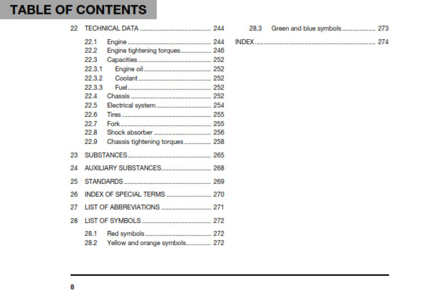 Official Husqvarna 2018 701 Supermoto US Owners Manual (Digital & Physical Copy)