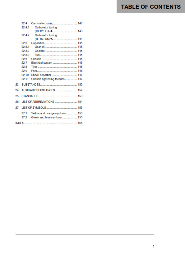 Official Husqvarna 2018 TX 125 & TE 150 Owners Manual (Digital & Physical Copy)