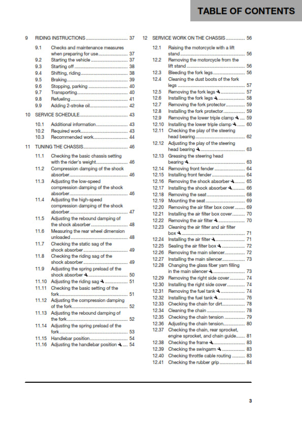 Official Husqvarna 2018 TE 250i & TE 300i Owners Manual (Digital & Physical Copy)
