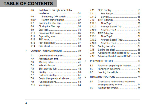 Official Husqvarna 2018 Vitpilen 701 Owners Manual (Digital & Physical Copy)
