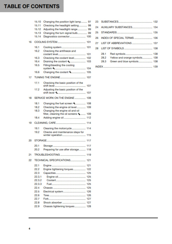 Official Husqvarna 2019 701 Enduro US Owners Manual (Digital & Physical Copy)