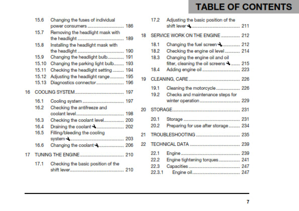 Official Husqvarna 2019 701 Supermoto Owners Manual (Digital & Physical Copy)