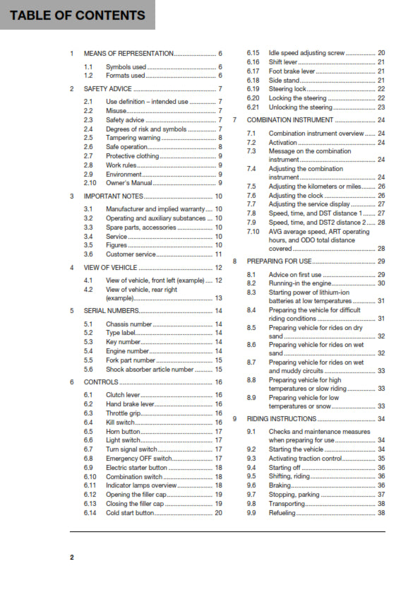 Official Husqvarna 2019 FE 350 Owners Manual (Digital & Physical Copy)