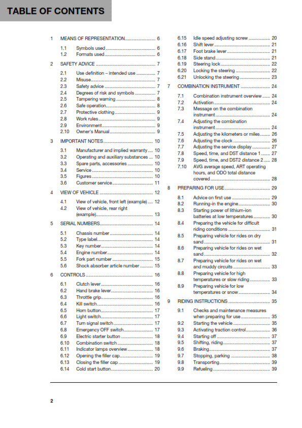 Official Husqvarna 2019 FE 450 & FE 501 Owners Manual (Digital & Physical Copy)