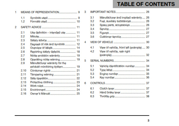 Official Husqvarna 2019 Svartpilen 401 US Owners Manual (Digital & Physical Copy)