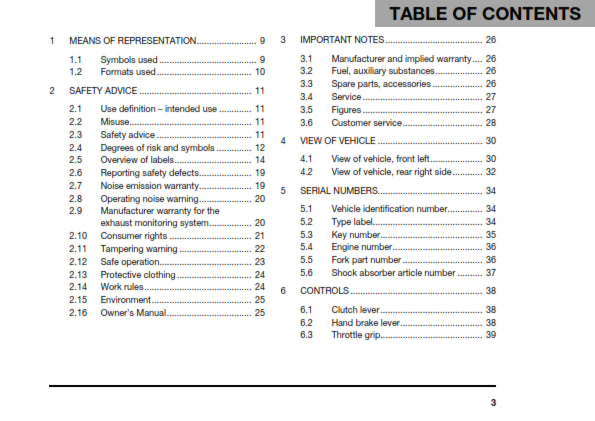 Official Husqvarna 2019 Svartpilen 701 US Owners Manual (Digital & Physical Copy)