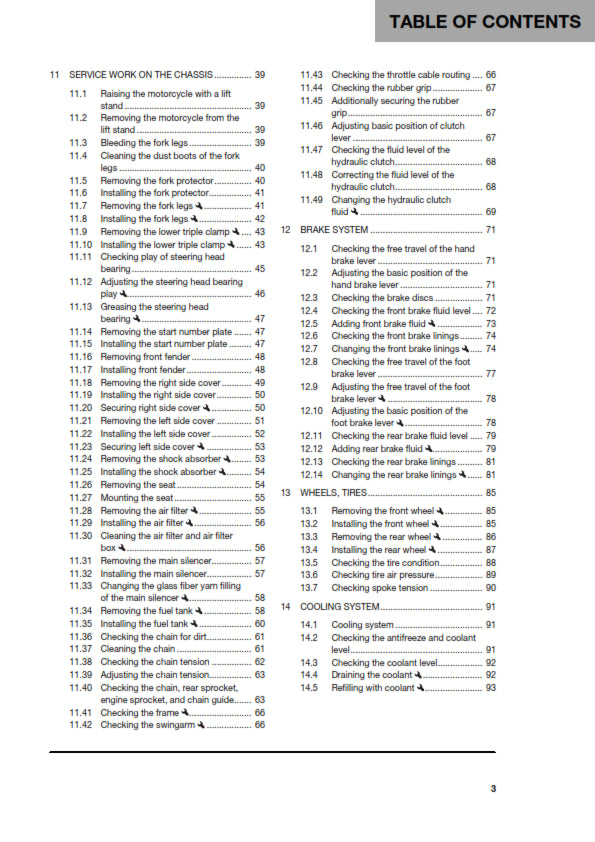 Official Husqvarna 2019 TC 65 Owners Manual (Digital & Physical Copy)