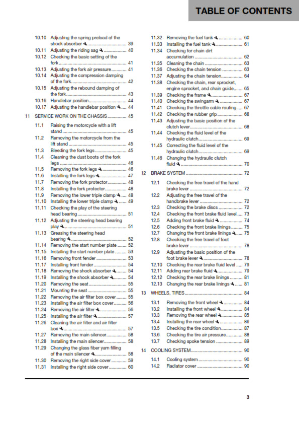Official Husqvarna 2019 TC 85 19/16 & 17/14 Owners Manual (Digital & Physical Copy)