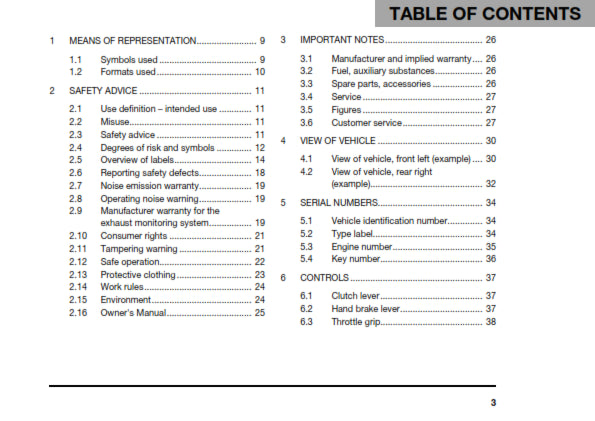 Official Husqvarna 2019 Vitpilen 401 US Owners Manual (Digital & Physical Copy)