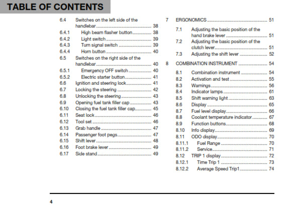 Official Husqvarna 2019 Vitpilen 401 US Owners Manual (Digital & Physical Copy)