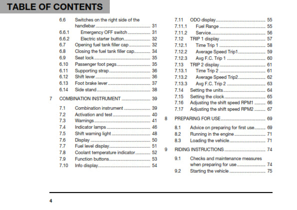 Official Husqvarna 2019 Vitpilen 701 Owners Manual (Digital & Physical Copy)