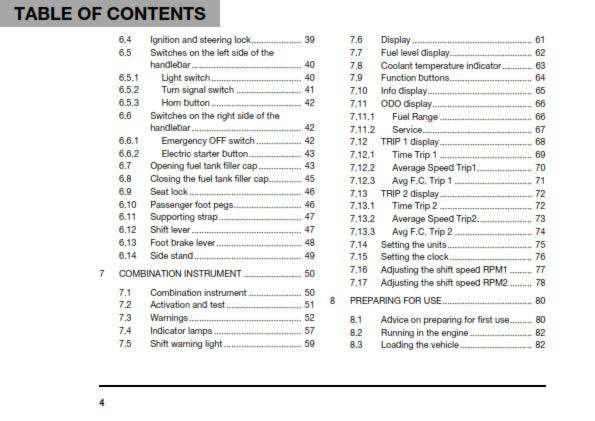 Official Husqvarna 2019 Vitpilen 701 US Owners Manual (Digital & Physical Copy)