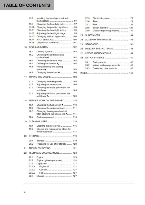 Official Husqvarna 2020 701 Enduro US Owners Manual (Digital & Physical Copy)