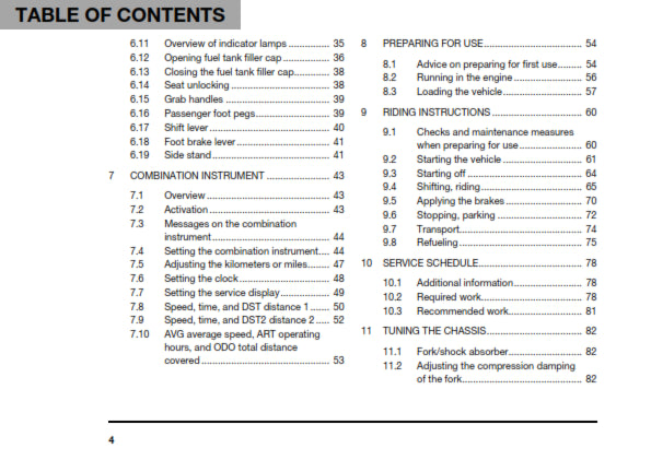 Official Husqvarna 2020 701 Supermoto Owners Manual (Digital & Physical Copy)