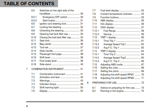 Official Husqvarna 2020 Svartpilen 250 Owners Manual (Digital & Physical Copy)
