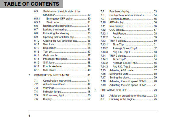 Official Husqvarna 2020 Svartpilen 401 Owners Manual (Digital & Physical Copy)