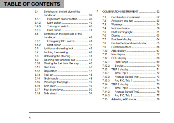 Official Husqvarna 2020 Svartpilen 401 US Owners Manual (Digital & Physical Copy)