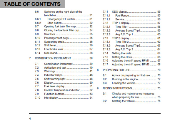 Official Husqvarna 2020 Svartpilen 701 Owners Manual (Digital & Physical Copy)