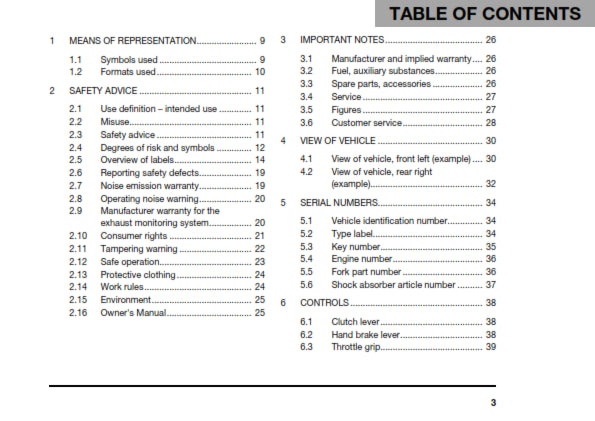 Official Husqvarna 2020 Svartpilen 701 US Owners Manual (Digital & Physical Copy)