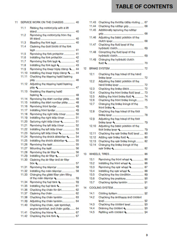 Official Husqvarna 2020 TC 65 Owners Manual (Digital & Physical Copy)