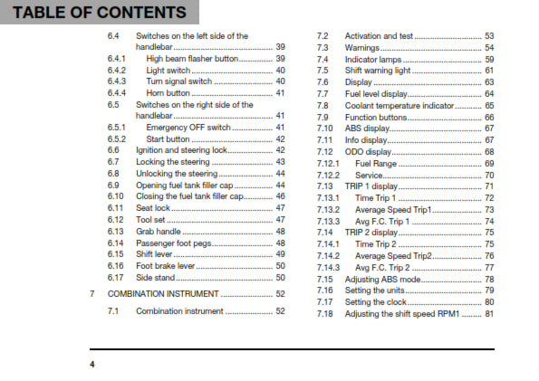 Official Husqvarna 2020 Vitpilen 401 US Owners Manual (Digital & Physical Copy)