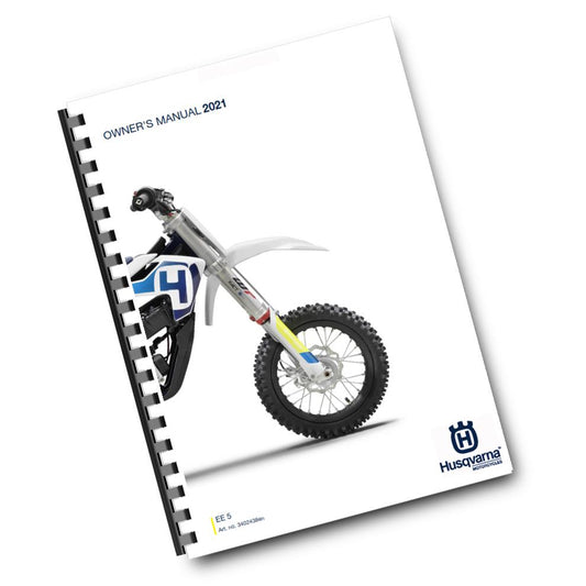 Official Husqvarna 2021 EE 5 Owners Manual (Digital & Physical Copy)